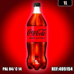 COCA COLA SANS SUCRE 1L PET 