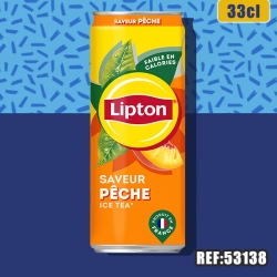 LIPTON PECHE 33CL SLIM