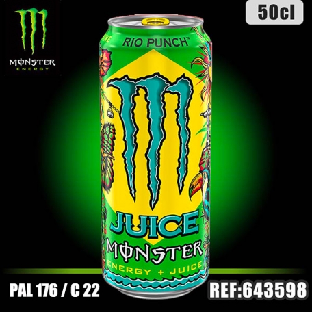 MONSTER RIO PUNCH Bte 50CL