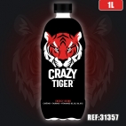 CRAZY TIGER 1L PET dont taxe sucre 0.075€ht