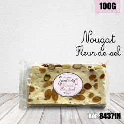 ATDG NOUGAT FLEUR DE SEL 100G