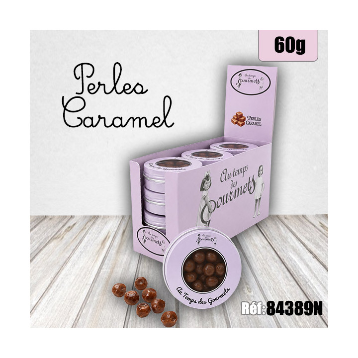 ATDG BOITE PERLE CARAMEL 60G